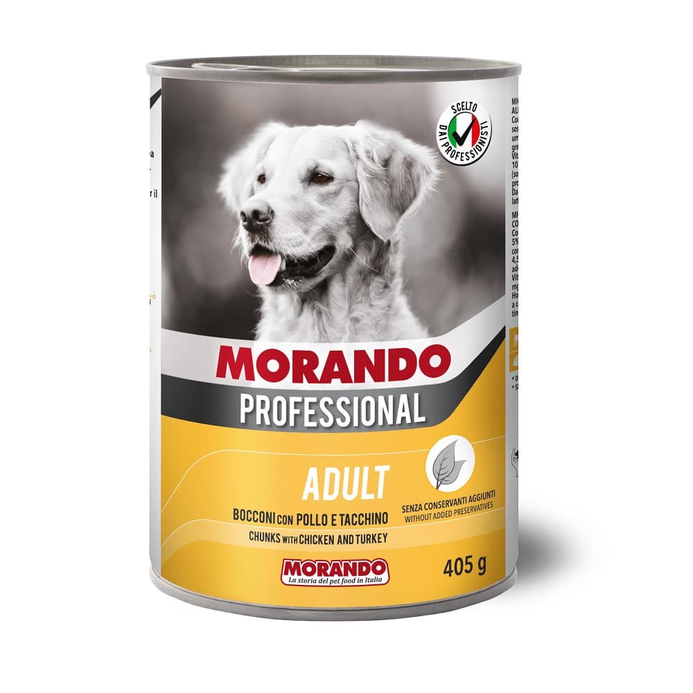 Morando Professional kuřecí a krůtí 405g