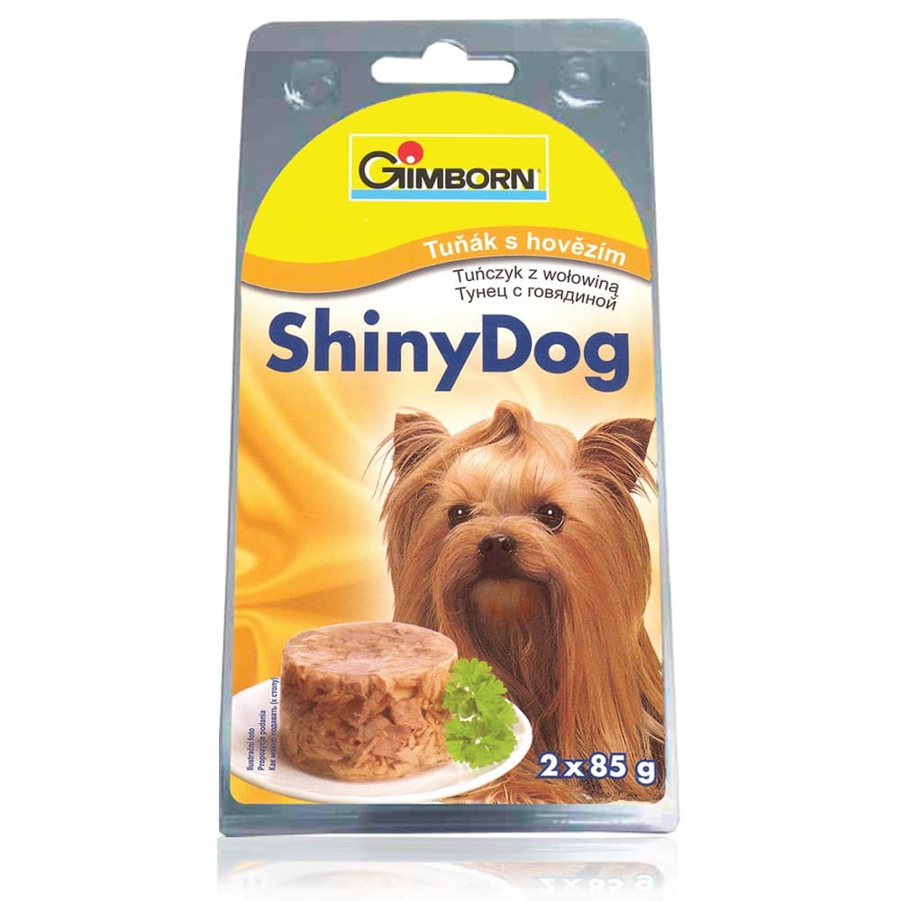 ShinyDog tuňák+hovězí (2x85g)
