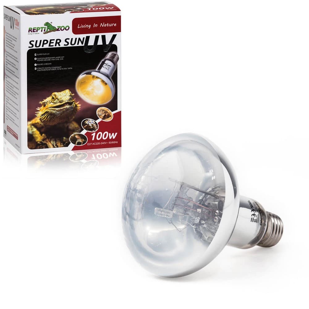 ReptiZoo Super Sun žárovka UVA/UVB 100w