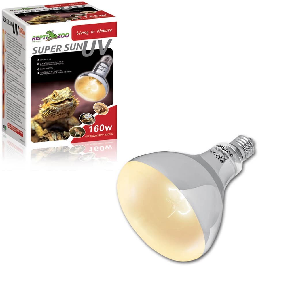 ReptiZoo Super Sun žárovka UVA/UVB 160w