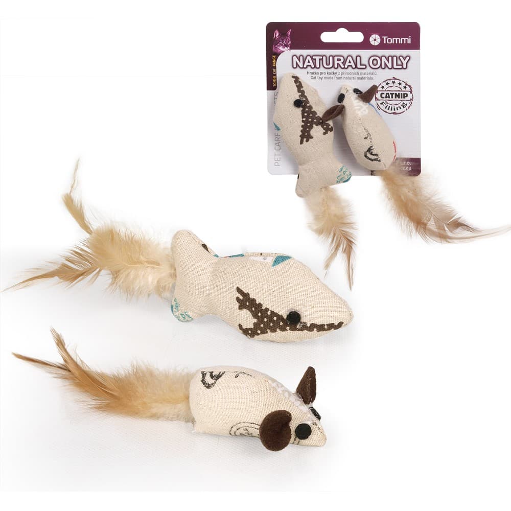 Natural Only CATNIP - myš a ryba - náhled 1