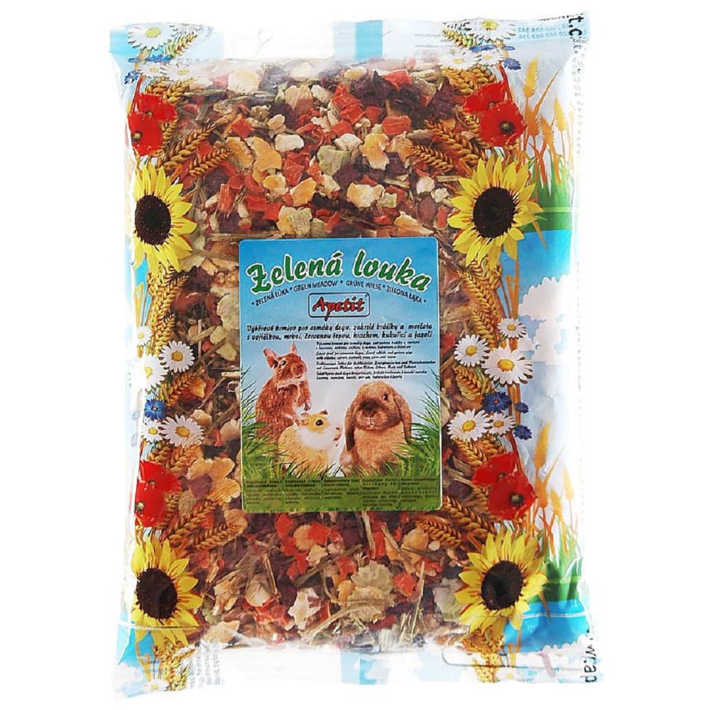 Apetit zelená louka - krmivo pro hlodavce, 400g/6ks