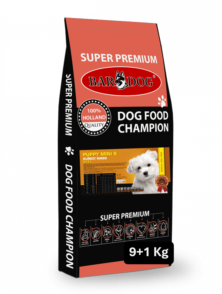 Granule Bardog Super premiové granule Puppy Mini S 31/21 - 1 kg - náhled 2
