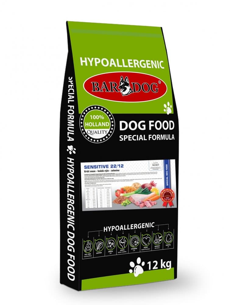 Granule Bardog Hypoalergenní granule Sensitive 22/12 - 1 kg - náhled 2